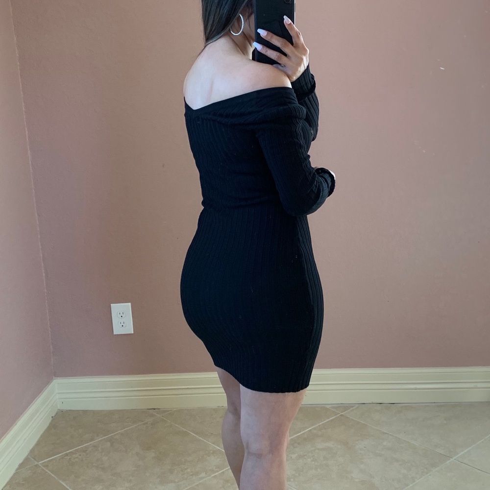 ZOE Ribbed Dress - Picture 4 of 4